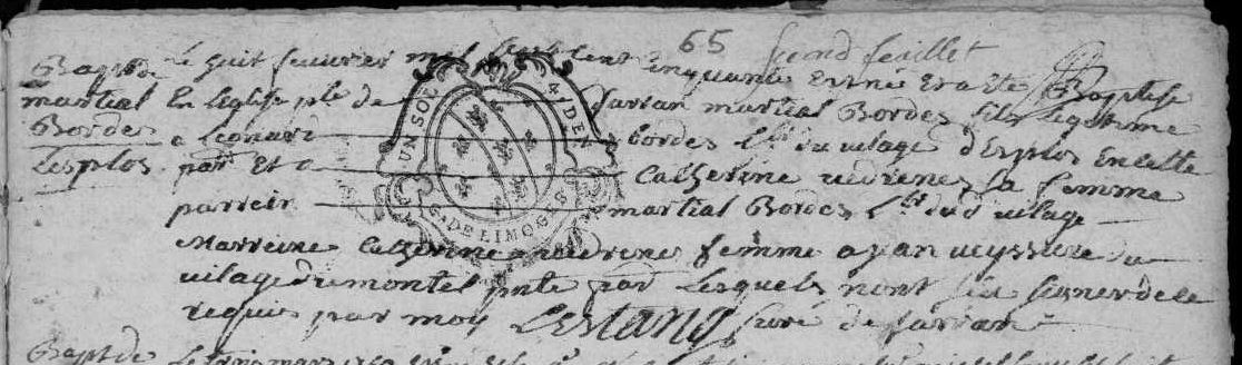 Naissance Martial Bordes 1750.jpg
